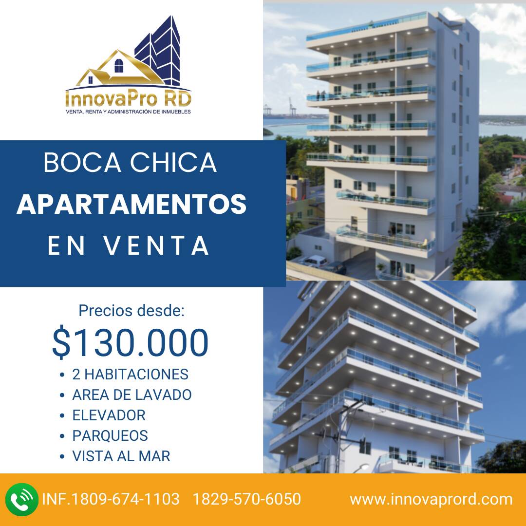 #19 - Departamento para Venta en Boca Chica - Santo Domingo